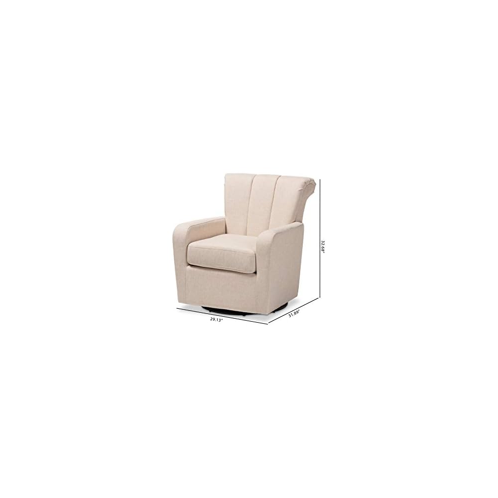 Baxton Studio Chairs, Beige