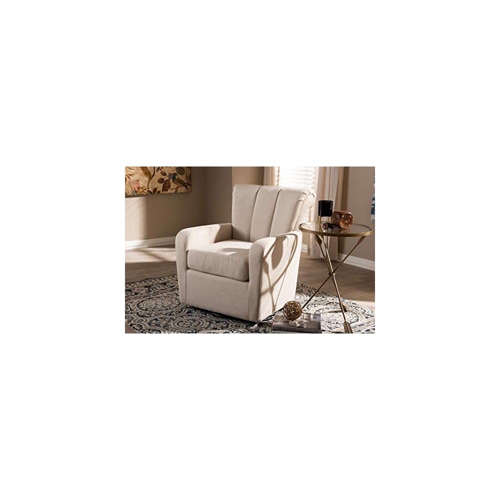 Baxton Studio Chairs, Beige
